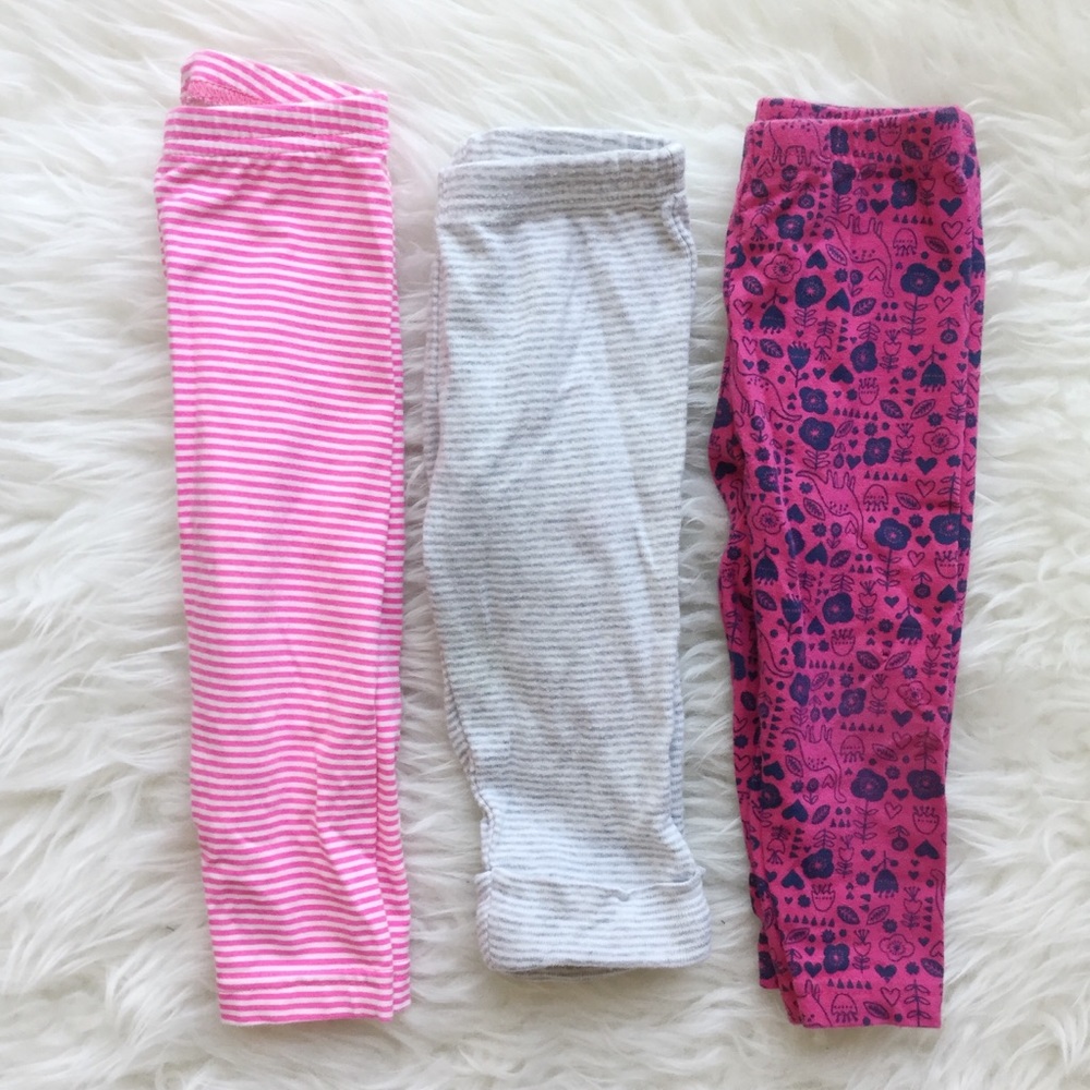 6-9 months Bundle of Leggings & Pants